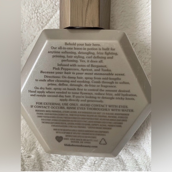 Blake Brown All-In-Wonder Leave-In Potion - Bergamot Woods NEW - Picture 5 of 7